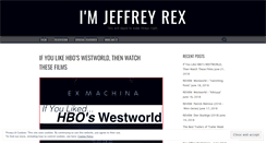 Desktop Screenshot of imjeffreyrex.com
